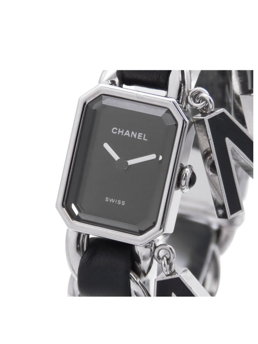 Chanel Premiere Black SS Leather Wanted de Chanel